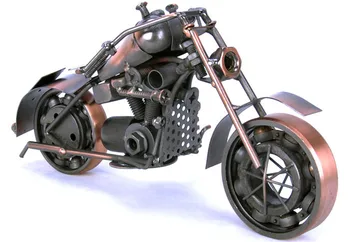 

2020 TOP COOL - Vintage iron METAL Pure hand Retro Classic motorcycle model --HOME office BAR RETRO Decor art
