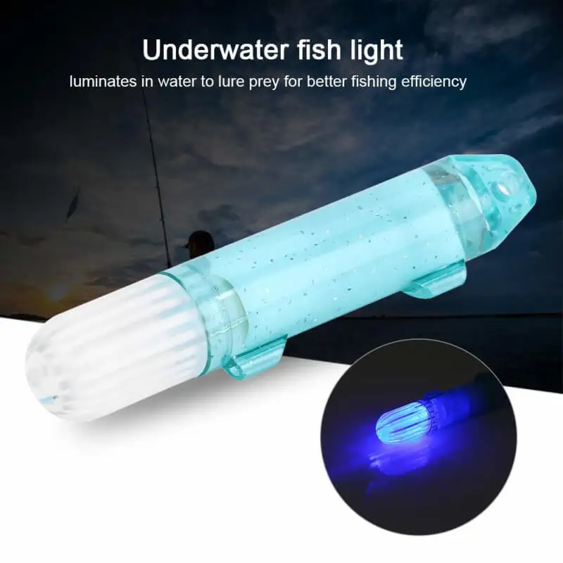 

4pcs LED Fishing Light Underwater Night Fishing Attracting Deep Drop Flash Light Pond Transparent Lure Night Fishing Accessories