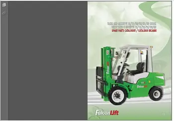 

Falconlift Forklifts Spare parts Books & Operators Manual