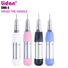 Lidan ногтей электрическая машинка для маникюра 35000 скорость ногтей машина отдельная ручка аксессуары punte fresa кутиколе вентилятор+ 3% скидка