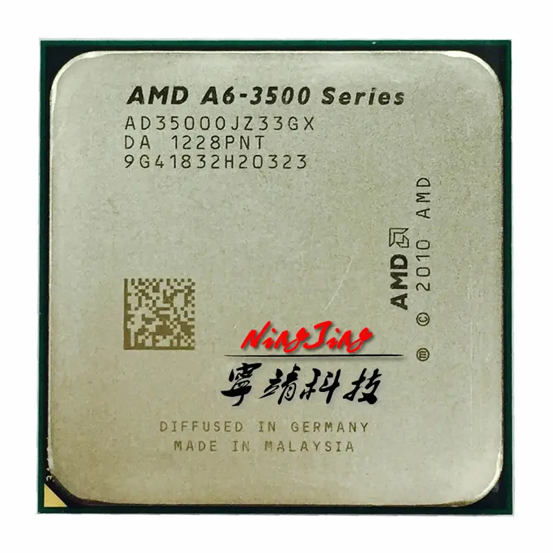 

AMD A6-Series A6 3500 2.1 GHz Triple-Core CPU Processor AD3500OJZ33GX Socket FM1