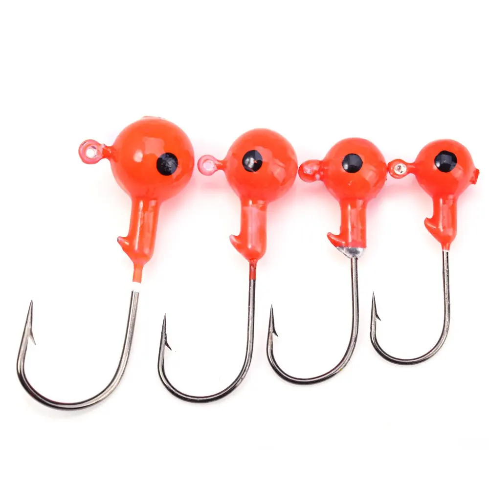 Jig Heads For Fishing Laxygo 10pcs/Pack Fishing Jig Head Hooks