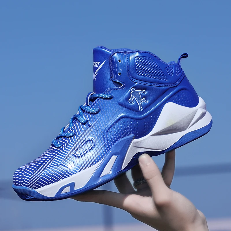 

Men Basketball Shoes High Quality Professional Mens Street Basketball Game Boots Mid Top Basketball Training Mens Sports Shoes