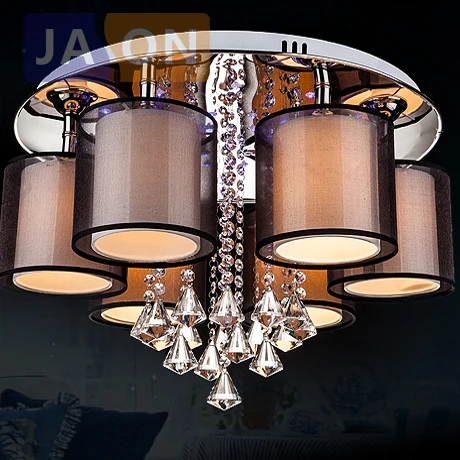  led e27 Iron Fabric crystal LED Lamp LED Light Ceiling lights Ceiling Lamp LED Ceiling Light for fo - 32809693879