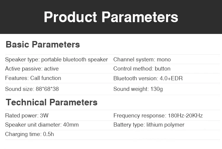 HIFI Portable wireless Bluetooth Speaker Stereo Sound Box TF Card FM Radio Music Subwoofer Column Speakers for Computer Phones (14)