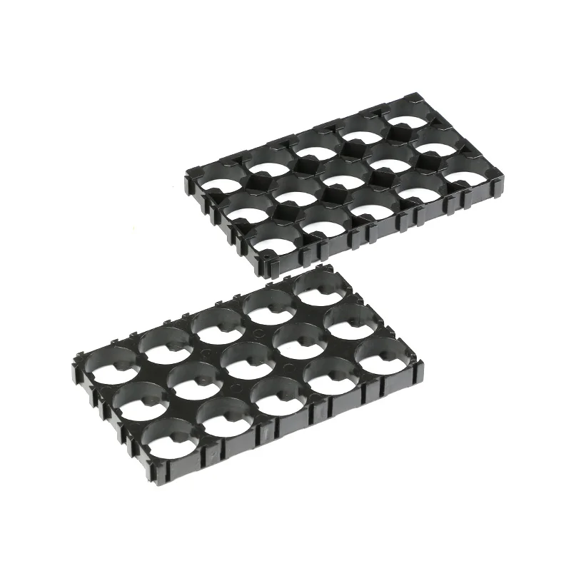 10 Pcs 18650 Lithium Cell Cylindrical Battery Case Holder Bracket for DIY Battery Pack (10)