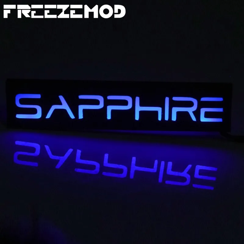 FREEZEMOD специальный светодиодный индикатор видеокарты с синим цветом. XYD-SAPPHIRE