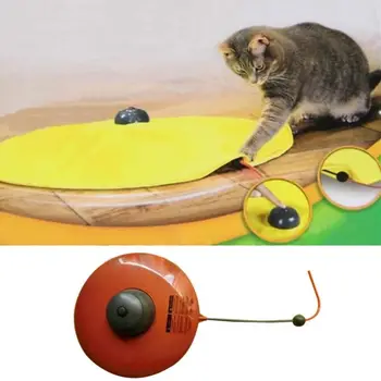 

New Cat Toy Undercover Cats Meow Play Fabric Moving Mouse For Cat Kitty