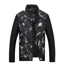 Куртка мужская зимняя 8XL 7XL 6XL 5XL большие размеры Новые стенд воротник парка мужская пальто print мужские куртки зимние