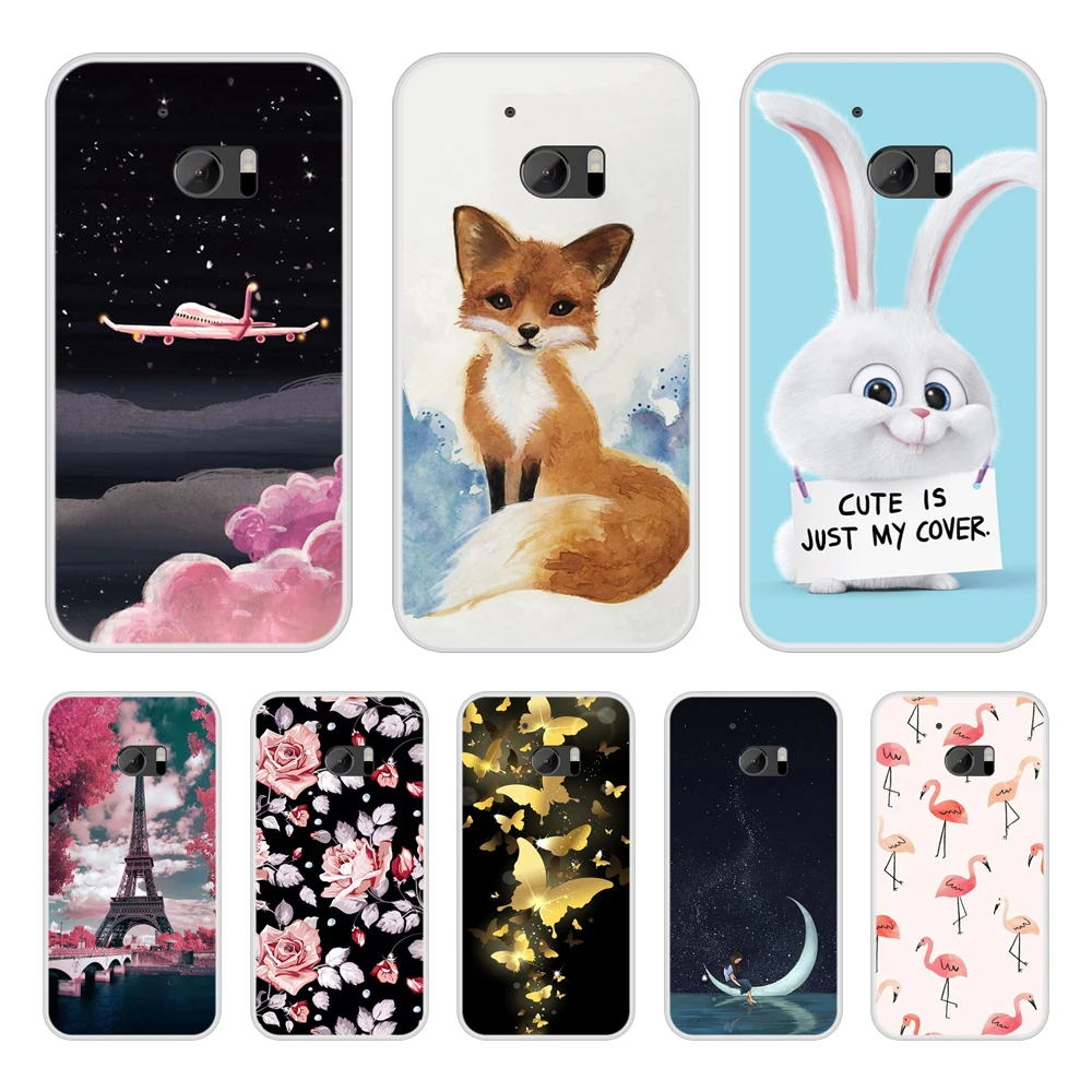 

Case for HTC 10 Soft Silicone TPU Cool Design Pattern Printing for HTC10 Phone Case Cover