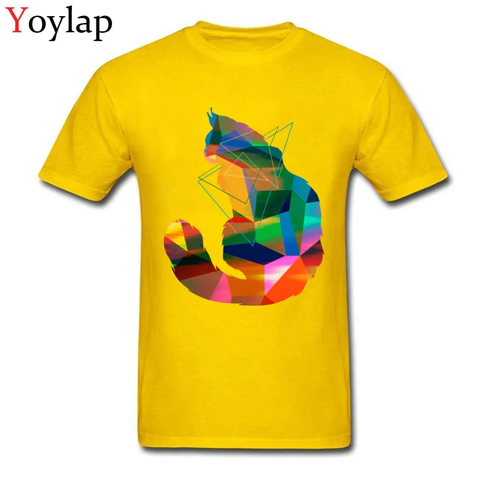 Casual T-Shirt for Male Short Sleeve Newest Crew Neck Cotton Summer/Autumn Tops T Shirt Casual Tee Shirt Top Quality yellow