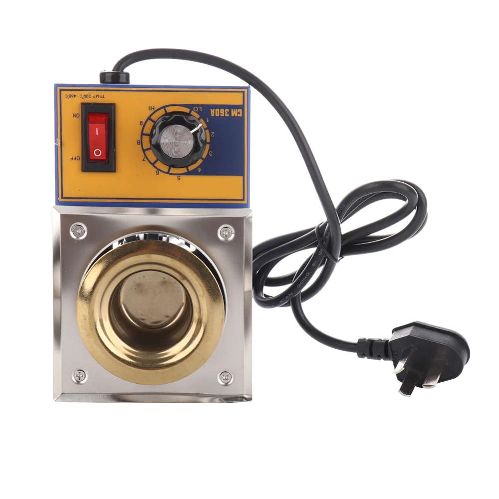 100W CM-360A Lead-Free Adjustable Temperature Tin Furnace High Quality Temperature Controlled Soldering Pot Melting Tin