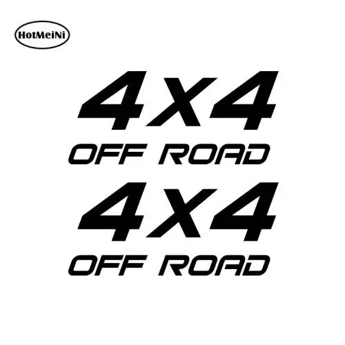 HotMeiNi 2X 4X4 OFF ROAD Suv Interesting Vinyl Decals Car Sticker Car-styling For Window Bumper Laptop JDM Racing 16*16.4cm | Автомобили и