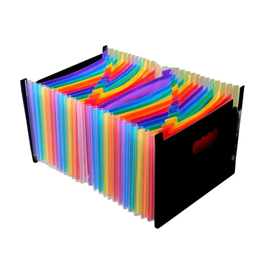 Забавный дизайн органа ПВХ папки Сумка-файл для документов хранения сумки зажим для хранения папки для хранения бумаги хранения офиса