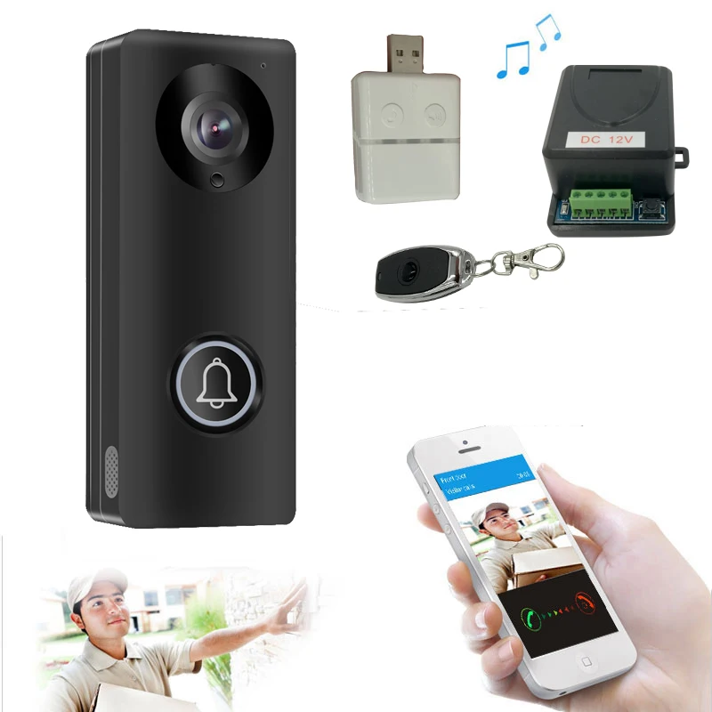  Smart 4G WiFi Video Doorphone IP Camera 1080P Wireless Video Intercom System Iphone Android APP Mob - 33055951504