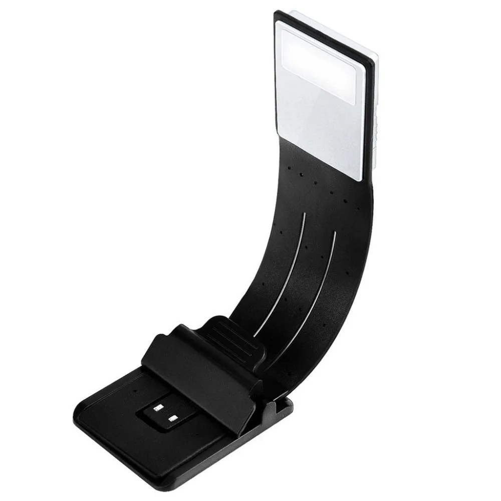 Led Book Light Mini Clip On Flexible Bright LED Lamp Light Book Reading