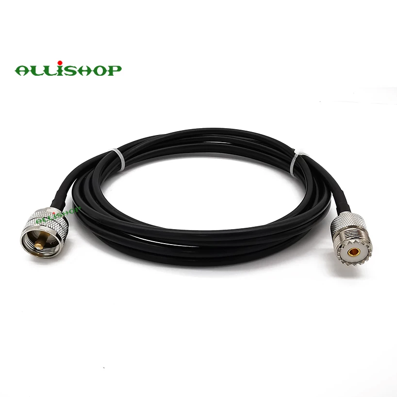 Кабель удлинитель UHF для SO 239 Jack LMR200 антенна двухсторонней радиосвязи CB VHF