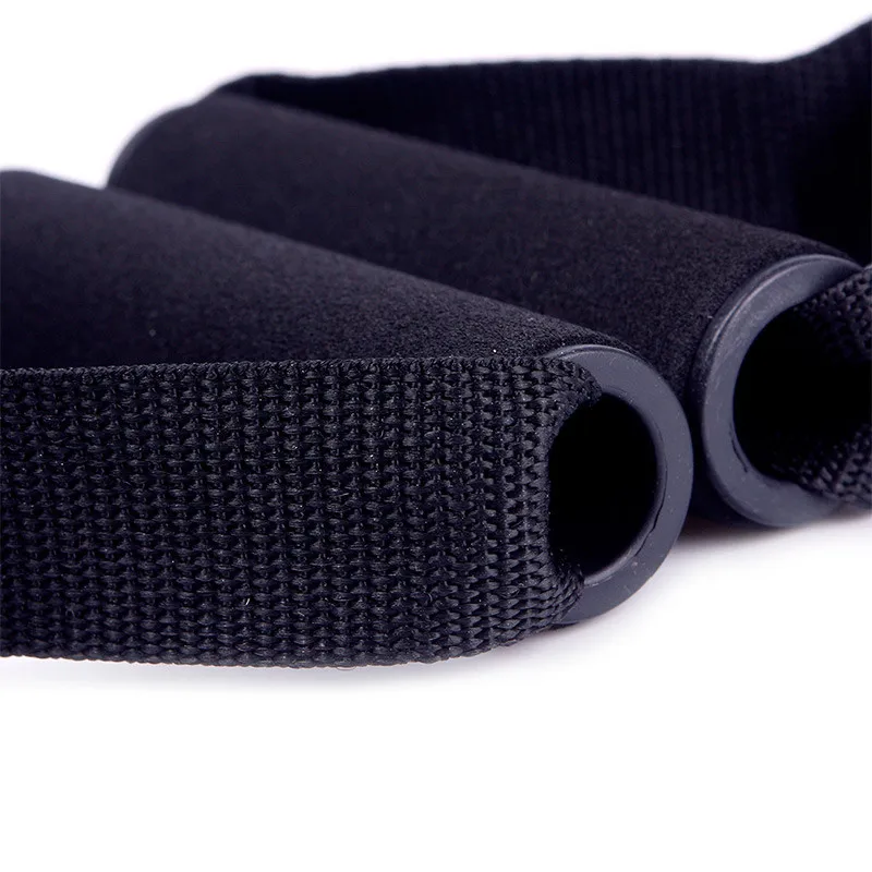 1/2 шт черный Трицепс веревка крепления кабеля рукоятка сопротивление тренажерный зал тренировки резинка оборудование для фитнеса