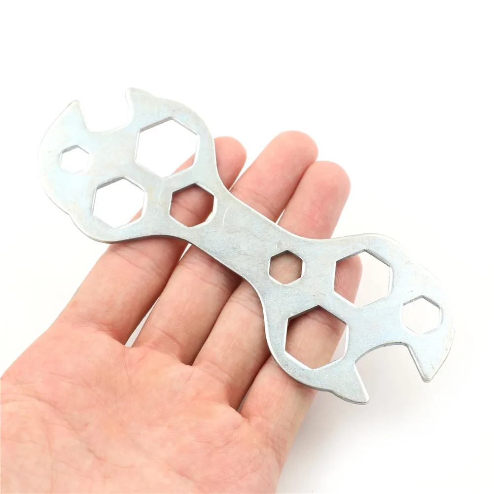 Multi Purpose Bicycle Steel Flat Hexagon Pedal Cycling Bike Spanner Wrench Tools