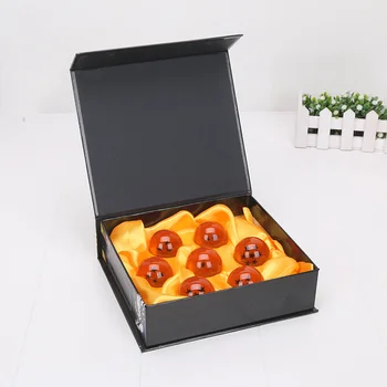 

New Style The Black Star 4cm Dragon Ball Crystal Balls Dragon Ball Z Action Figures Balls Complete set 7 Stars figurines Toy