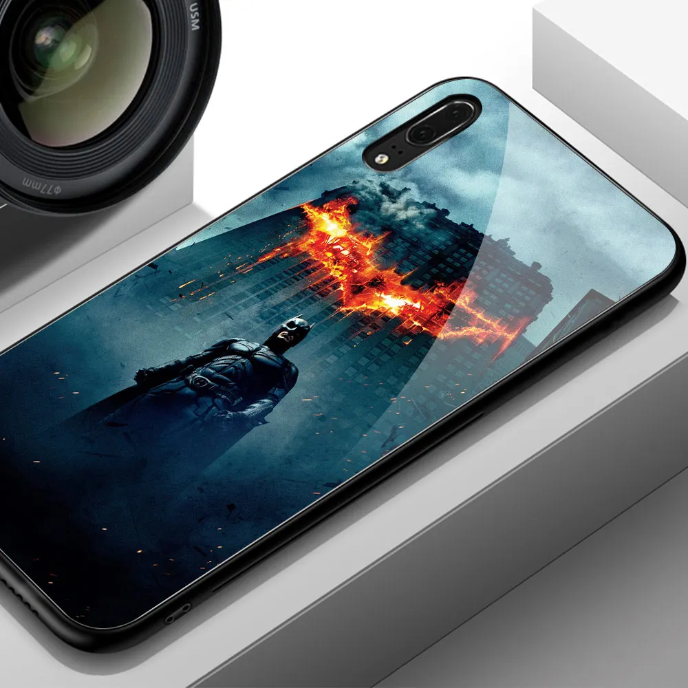 FinderCase для Huawei Mate 10 Pro Case Batman стеклянный чехол 9 20 P10 P20 P30 Honor Play lite|Бамперы| |