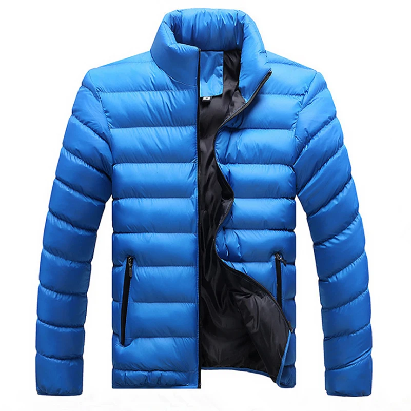 UNIVOS KUNI,, мужское пуховое хлопковое пальто, модное, повседневное, одноцветное, Брендовое, дикое, Осень-зима, Мужская на подкладке, большой размер 4XL, J609