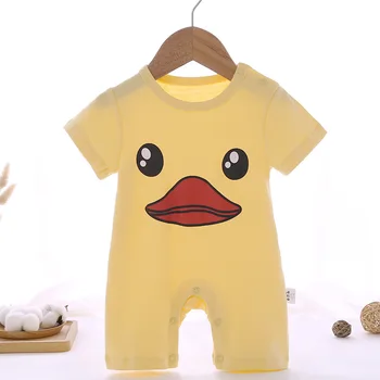 

-Baby Clothes Unisex-Baby Coveralls nap Buttons O-Neck 100% Cotton Long-Sleeves Cute Pink Soft Breathable Jumpsuits 3-12 Months