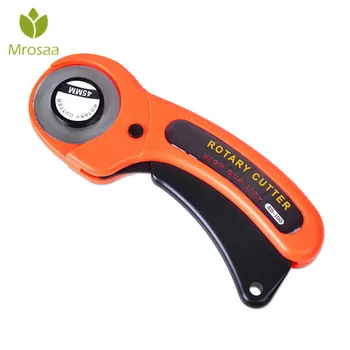 

Mrosaa Hot DIY Leather Cutting tools Circular Rotary Cutter Blade Patchwork Paper Leather Cut diy Hand Craft Tools Leathercraft
