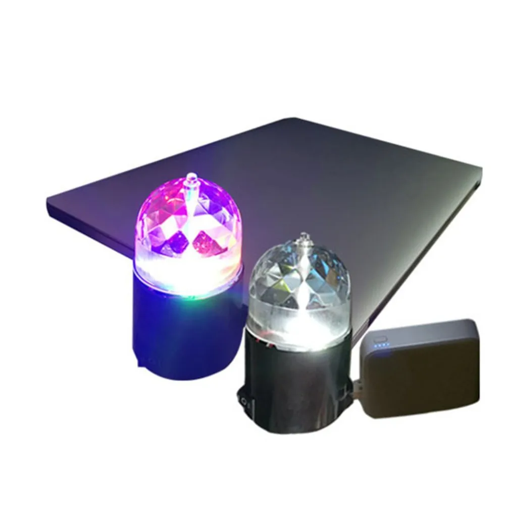 

LED Stage Light Sound Control Crystal Magic Disco DJ KTV Party Lamp