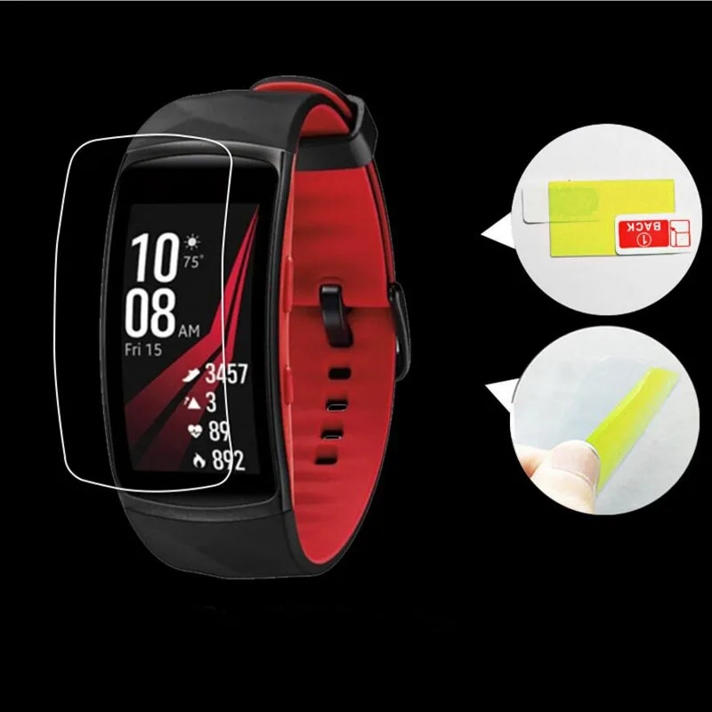 2pcs Anti-scratch Soft TPU Ultra HD Clear Protective Film Guard For Samsung Gear Fit 2 Pro Fit2 Pro Full Screen Protector Cover 2pcs Anti-scratch Soft TPU Ultra HD Clear Protective Film Guard For Samsung Gear Fit 2 Pro Fit2 Pro Full Screen Protector Cover