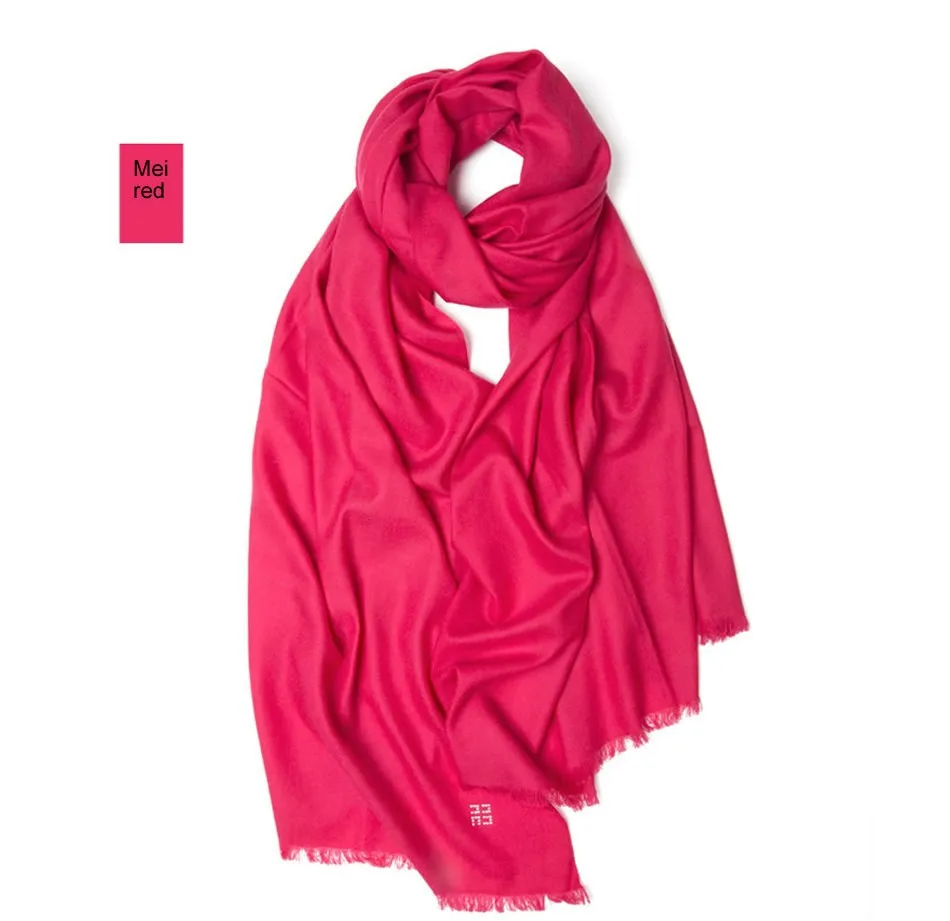 Модный брендовый дизайнерский кашемировый треугольный розовый шарф, зимняя женская шаль, Пашмина накидка, дизайнерский шарф для женщин, роскошный