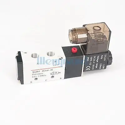 1/8 &quotBSPT DC24V 4V210 06 воздушный клапан 5 портов 2 Позиции соленоида для пневматической