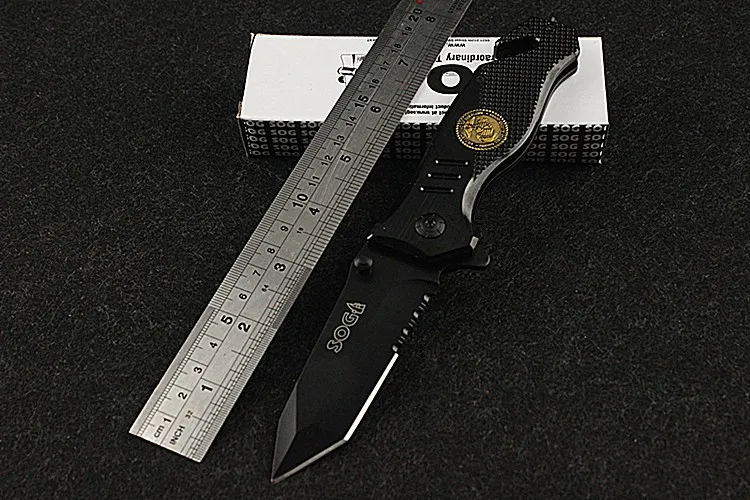 

2016 Real Knives Navajas High Quality Outdoor Folding Self-defense Wilderness Survival With Hardness Wild Fruit Evil Fish Steel