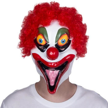 

Horror Smiling Clown Mask Fancy Dress up Party Mask For Halloween free shipping