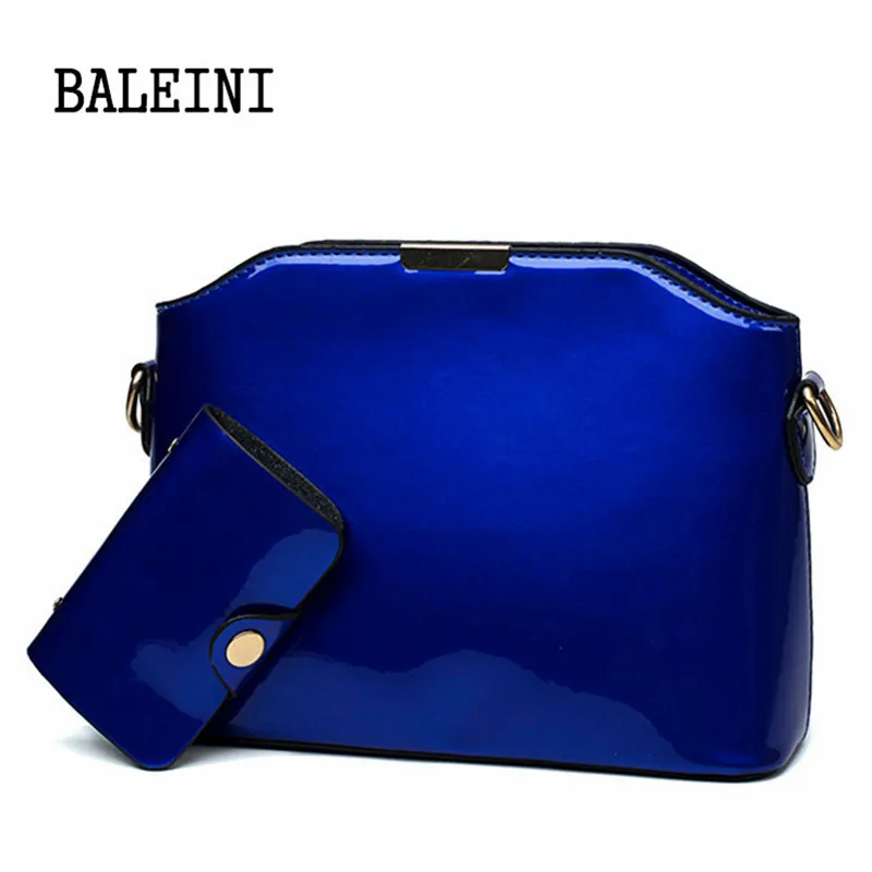 Koop Baleini 2018 Patent Lederen Crossbody Tassen Voor Vrouwen Kleine Merk Designer Schoudertas Nieuwe Mode Dames Handtas Sac A Main