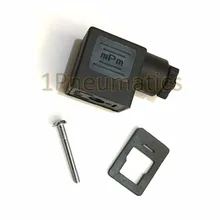 20 шт./лот DIN43650B черный цвет Разъем 11 мм