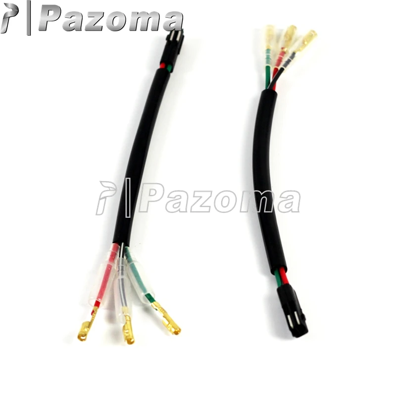 

For Honda CBR600RR 03-14 CBR1000RR 04-07 Turn Signal Wire Adapter Indicator Plug Adaptor Blinker Wiring Harness OEM 3-Pin Lead