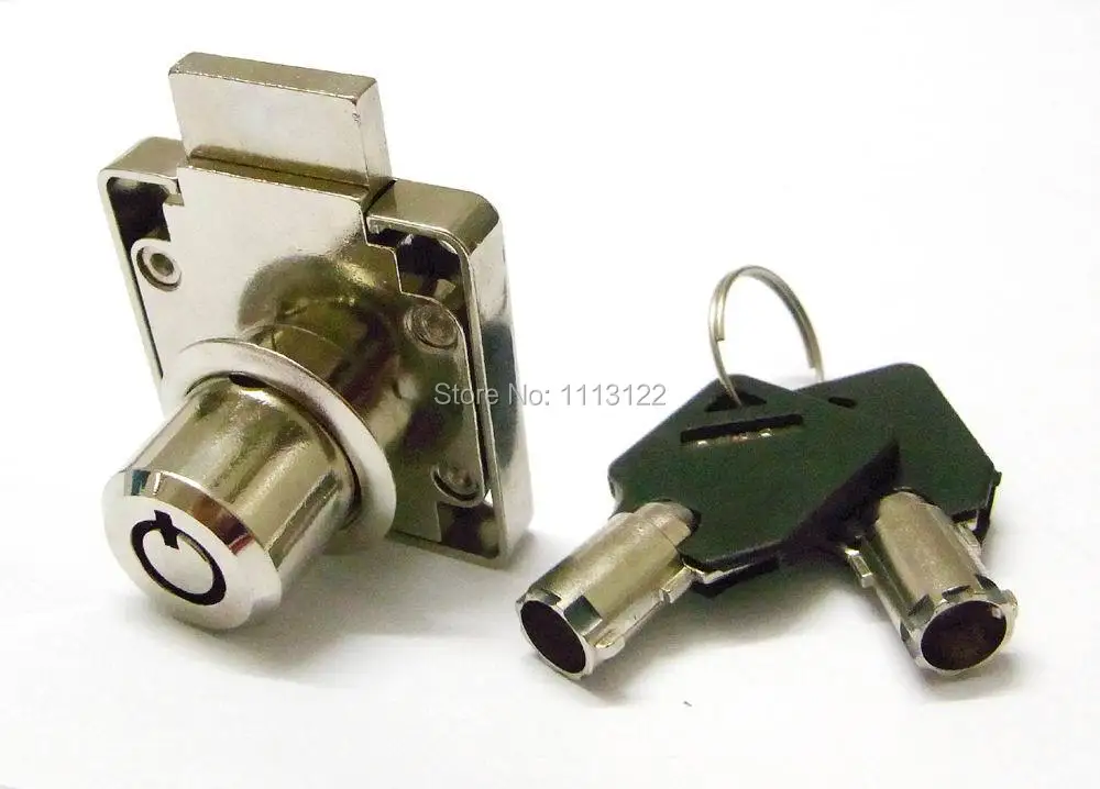 7 Pins Desk Drawer Lock With Tubular Key Tubular Furniture Lock 7