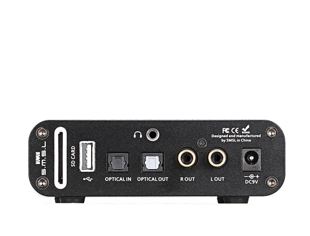 SMSL DP1 HIFI Digital Turntable DAC Headphone Amplifier