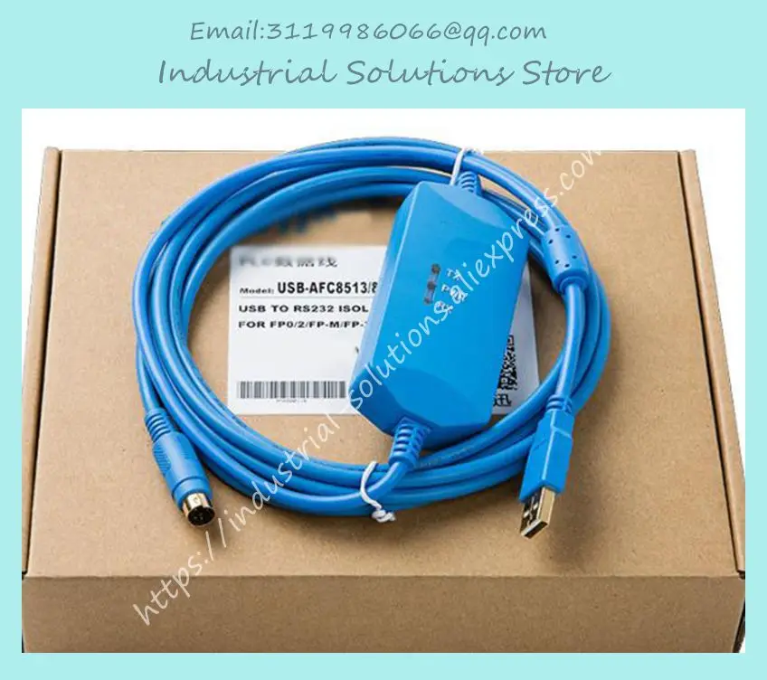 USB-AFC8513 USB AFC8513 FP0 FP-E FP-M FP-X поддержка WIN7 - Цвет: Синий