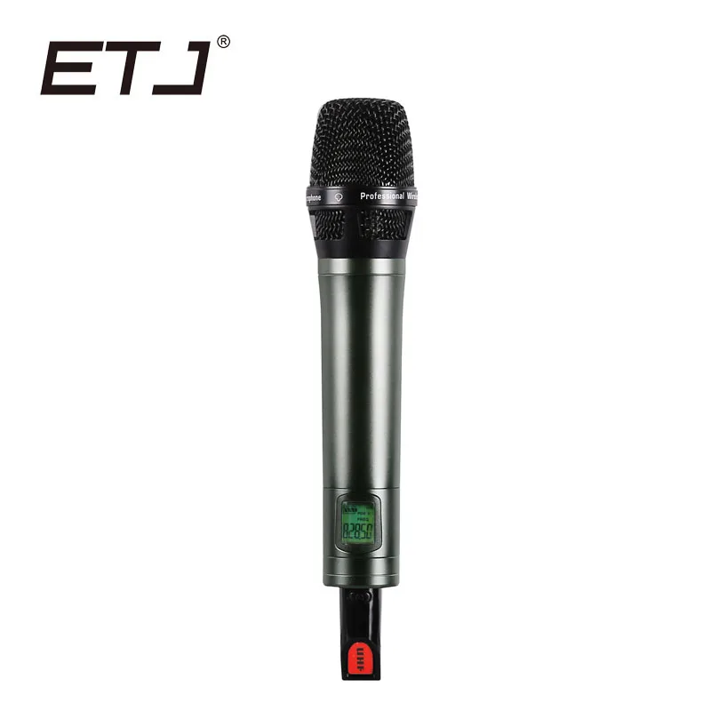 

ETJ Brand Professional UHF Wireless Microphone Transmitter Handheld Stage Performance