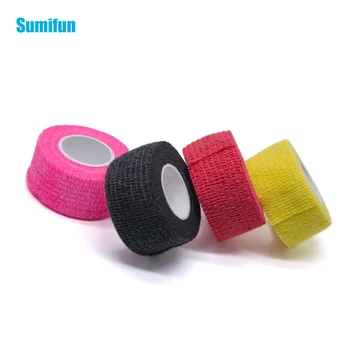 

5pcs Color Non-woven Self-adhesive Elastic Bandage 2.5*450cm Sports Protective Stretch Bandage Tattoo Bandage D1063