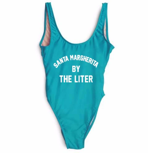 Летний купальный костюм Санта-Маргерита, цельный купальный костюм, боди, пляжная одежда с открытой спиной, Женский обтягивающий комбинезон без рукавов, комбинезоны