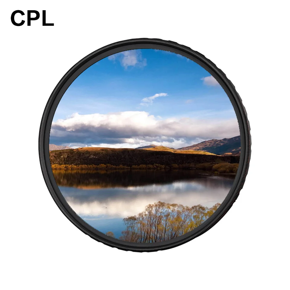 Круглый поляризационный фильтр Zomei CPL для Nikon Canon Sony DSLR объектив камеры 37/40