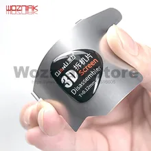 QIANLI 3D демонтаж ультратонкий стальной лист ЖК-экран Pry Slice бритье черный клей металлическая карта для IPHONE HUAWEI Android