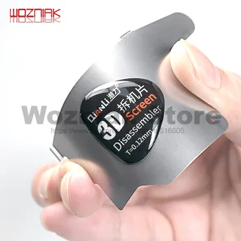 

QIANLI 3D Dismantling Ultrathin steel sheet LCD screen Pry Slice Shave Black Glue Metal Card for IPHONE HUAWEI Android