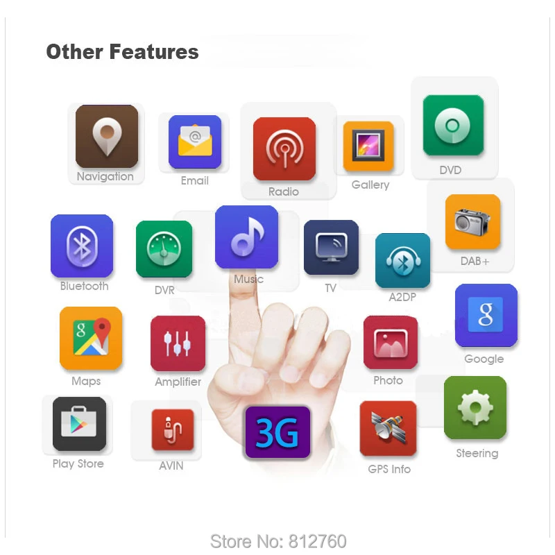 Top 8 Core 4G RAM Android 9.0 Car GPS Radio for Volkswagen VW Passat B6 polo touran Golf Caddy JETTA TIGUAN CC headunit DVD player 1