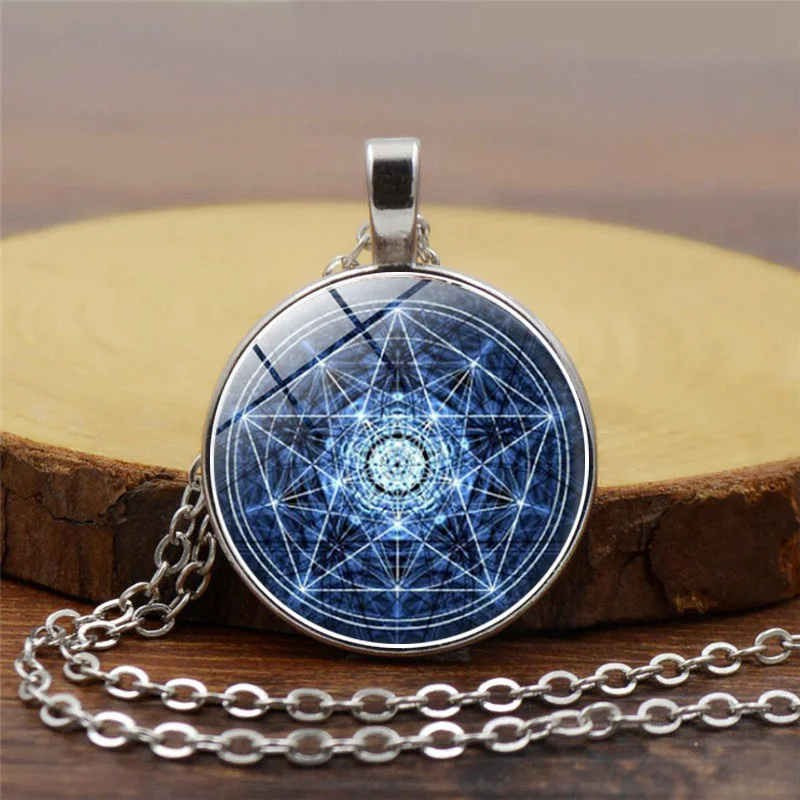 

Japan Animes Black Butler Pentacle Pentagram Pendant Lucifer Satan logo Sign Silver Supernatural Jewelry For Men And Women