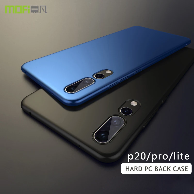 

for huawei p20 lite Case Cover P20 pro Hard PC back cover Case MOFI for huawei P20 Full Cover p20plus Plastic Matte frosted Case