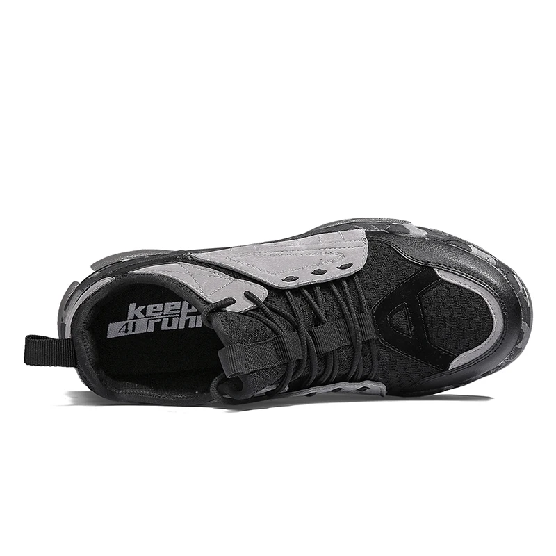 New Men Running Shoes Sports Leather Camouflage Man Sneakers athletic balencia Walking Shoes spor ayakkabi erkek Top Quality 46